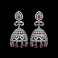 AD zircon Jhumki (earrings)