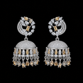 AD zircon Jhumki (earrings)