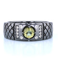 Black Rhodium VooDooStone Men's Ring