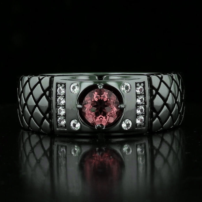 Black Rhodium VooDooStone Men's Ring