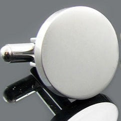 Contemporary Round Cufflinks - David's Antiques & Jewelry