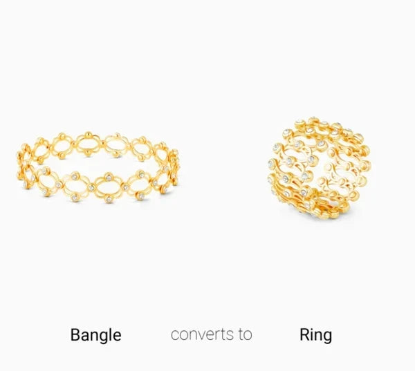 Convertable ring into bracelet(viceversa)