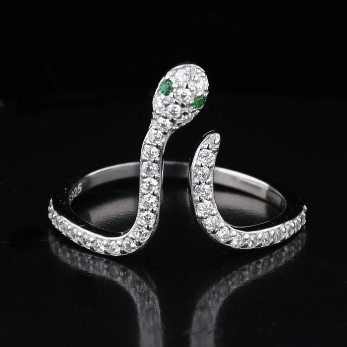 Double Heard Snake Ring 893905
