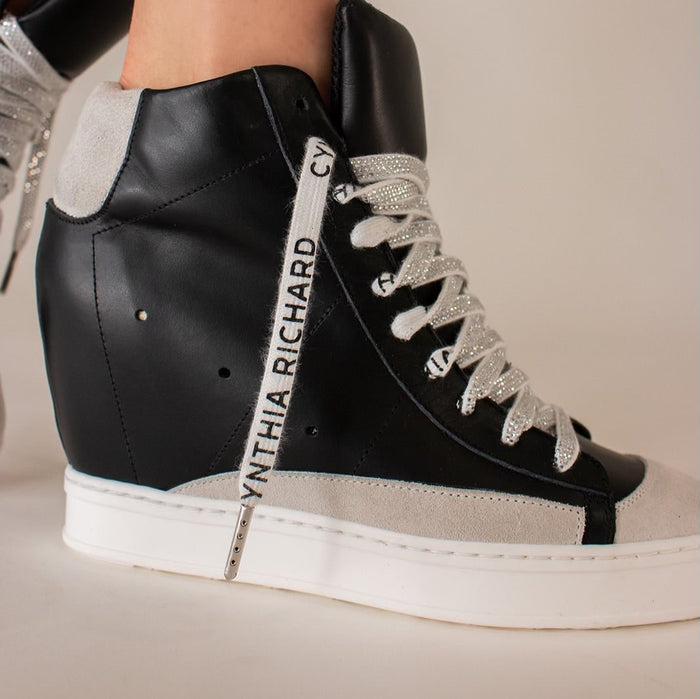 Flash White Crystal Logo Laces (Laces Only)