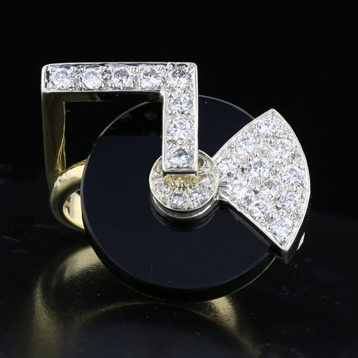 Gail's Layaway - Record Spinner, Onyx Diamond Ring Layaway