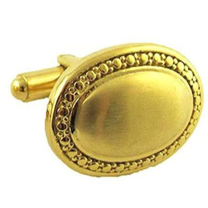 Gold Plated Cuff  Links - David's Antiques & Jewelry