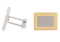 Gold Plated Frame Cuff Links - David's Antiques & Jewelry