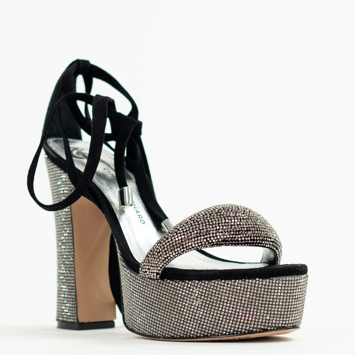 Jules Black Platform Sandal