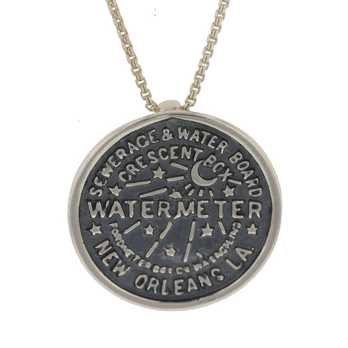 Large Water Meter Pendant - David's Antiques & Jewelry