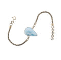 Larimar Pear Shape Bracelet - David's Antiques & Jewelry