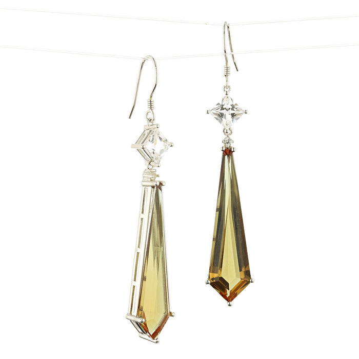 VooDooStone Show Stoppers -  Sterling Silver Earrings - David's Antiques & Jewelry