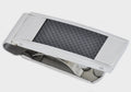 Men's Carbon Fiber and Stainless Steel Money Clip