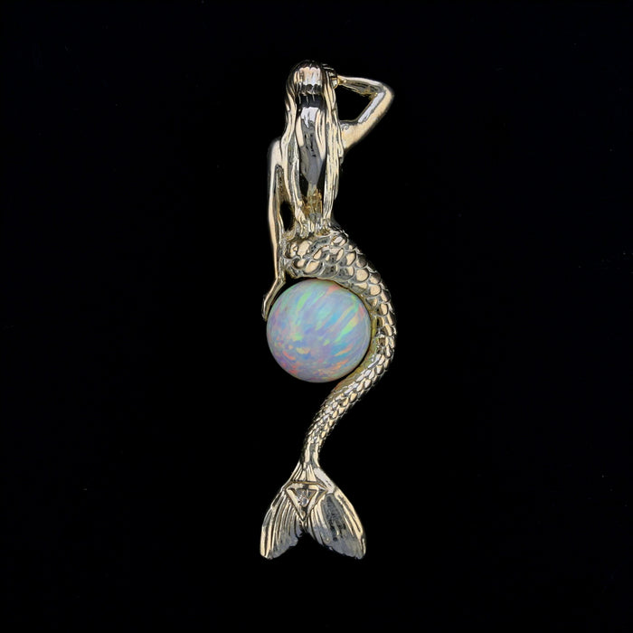 Mermaid Opal Pendant