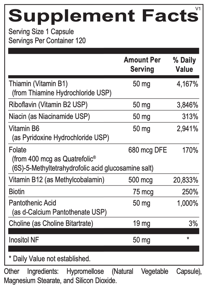 Methyl B Complex (Larger Bottle Size)