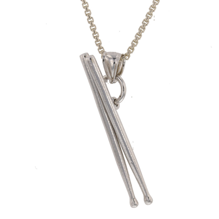 Moving Drum Sticks Pendant - David's Antiques & Jewelry