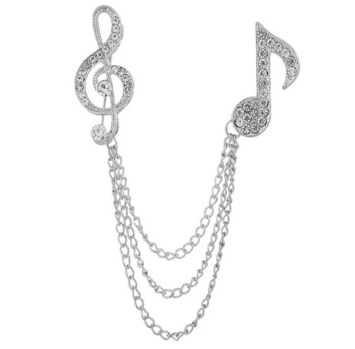 Musical Note Lapel Pin - David's Antiques & Jewelry