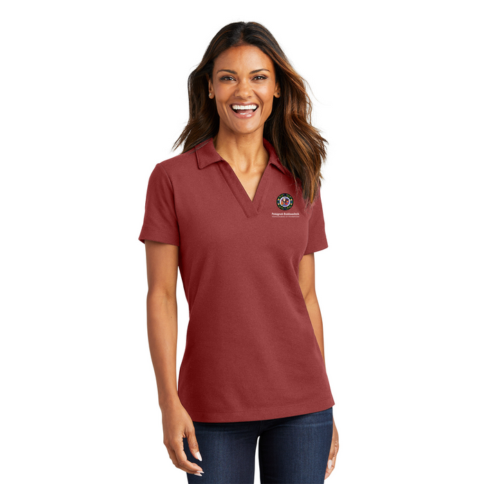 Port Authority® Women's C-FREE® Cotton Blend Pique Polo