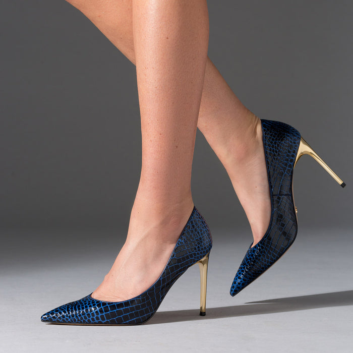 Ruby Cadet Blue | Cynthia Richard - Shop Luxury Shoes