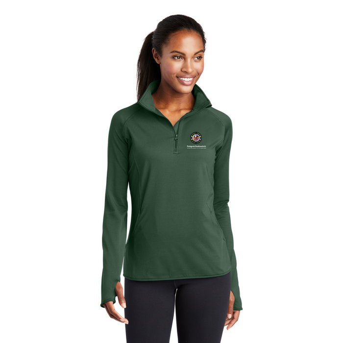 Sport-Tek® Women's Sport-Wick® Stretch 1/4-Zip Pullover