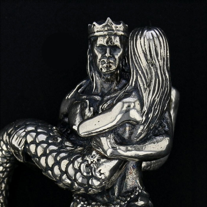 Triton Holding A Mermaid LARGE