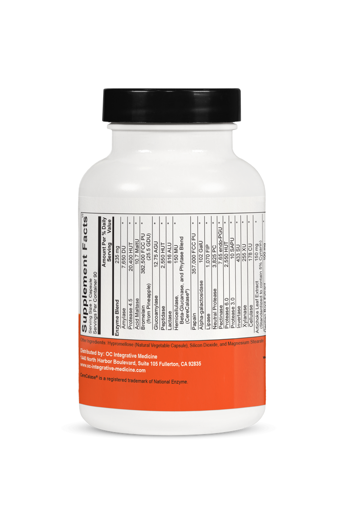 Vegetarian Digestive Enzymes