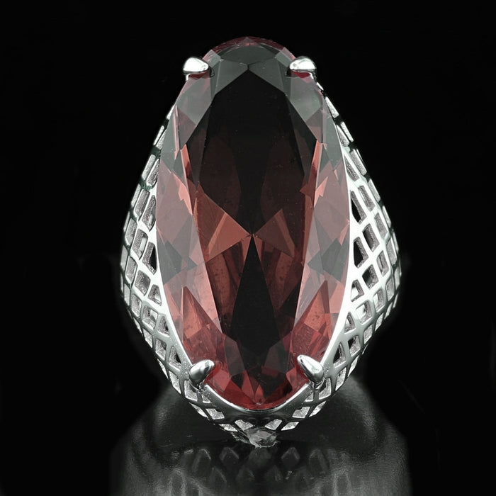 VooDooStone Statement Ring in Sterling Silver