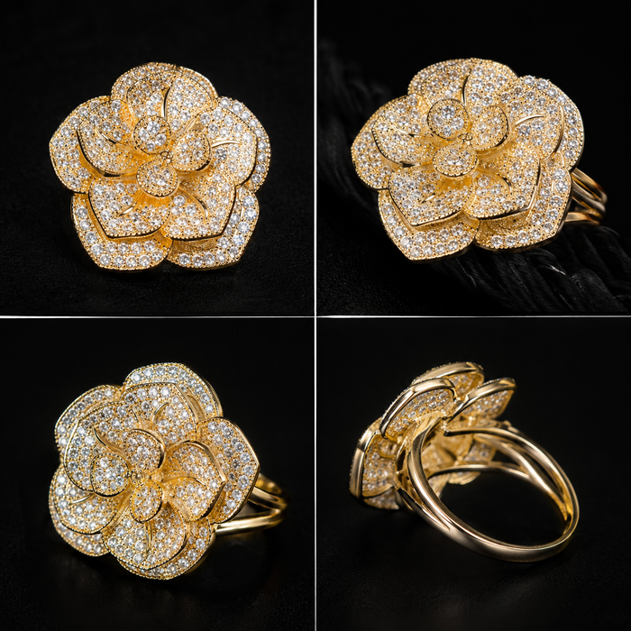 Women’s AD Zircon Rings